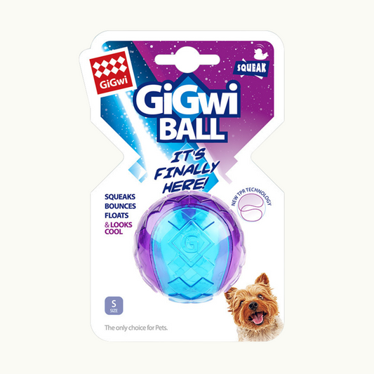 GiGwi - Squeaky Ball Dog Toy