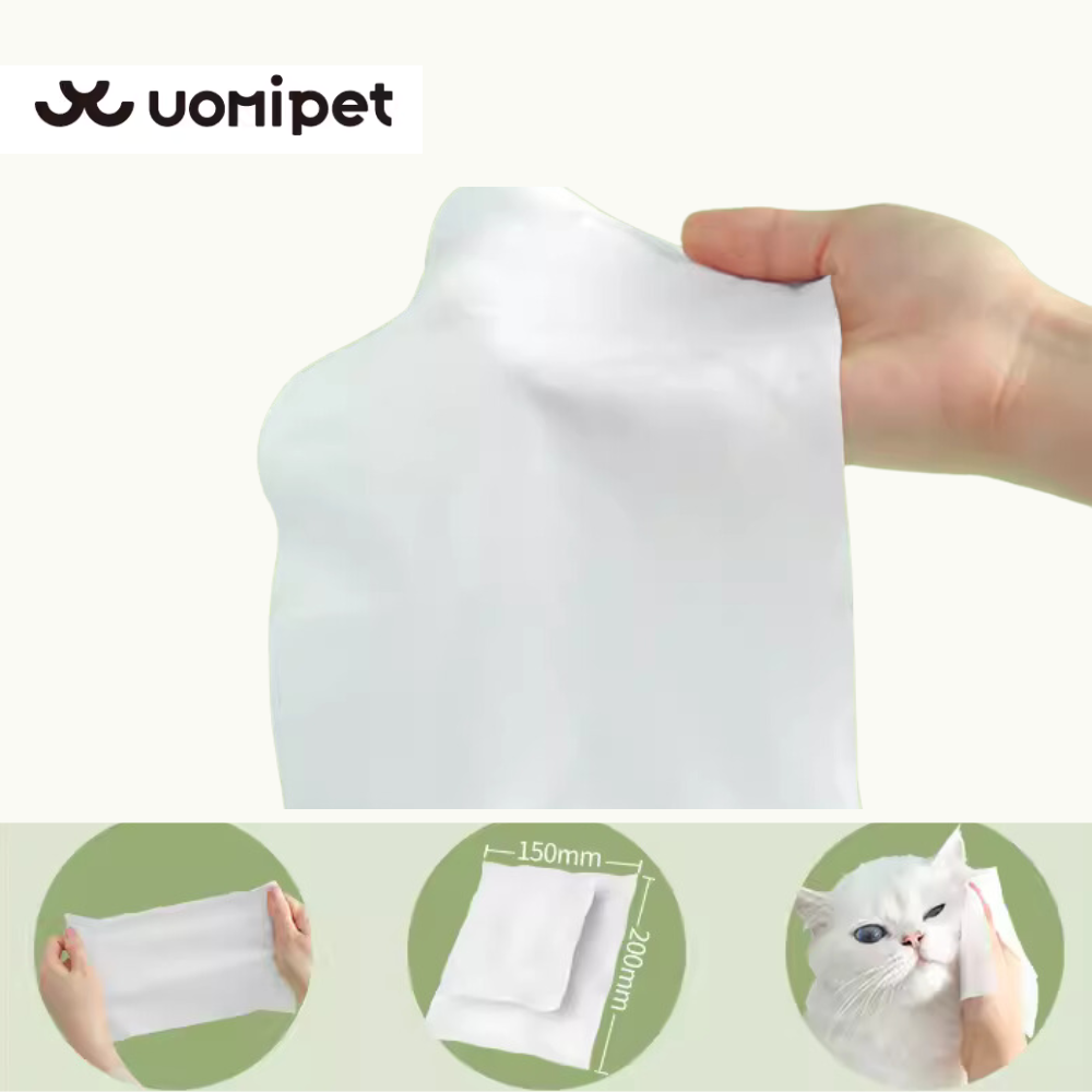 Uomipet - Antibacterial Pet Wipes 80pcs