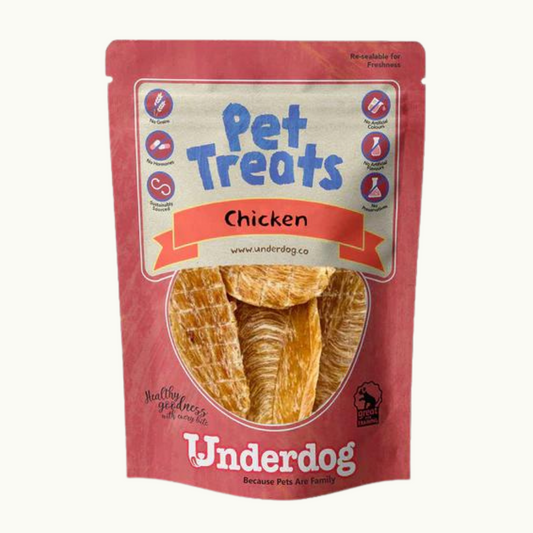 Underdog - Chicken Air Dried Dog Treats 80g