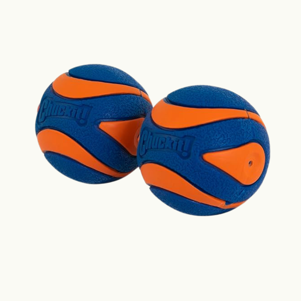 Petmate - Chuckit! Ultra Squeaker Ball Dog Toy (Medium 2 Pack)