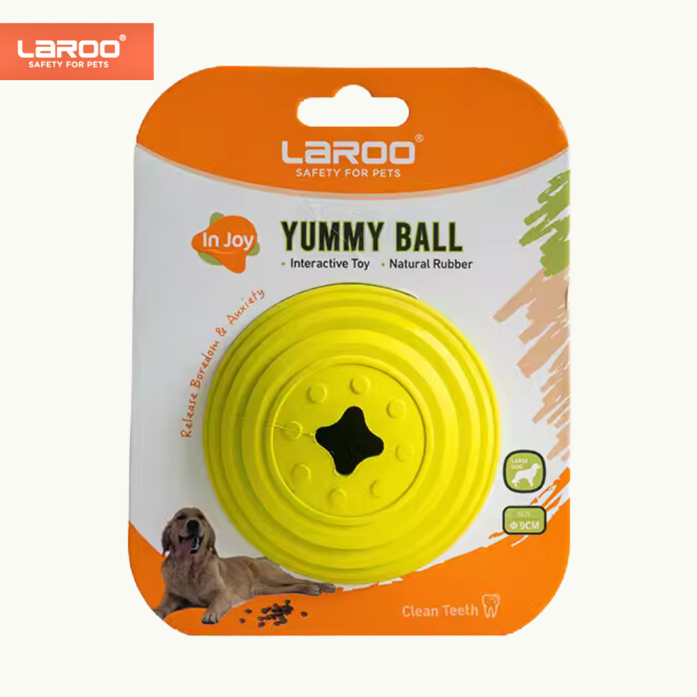 LaRoo - Dog Yummy Feeder Puzzle Toy Ball