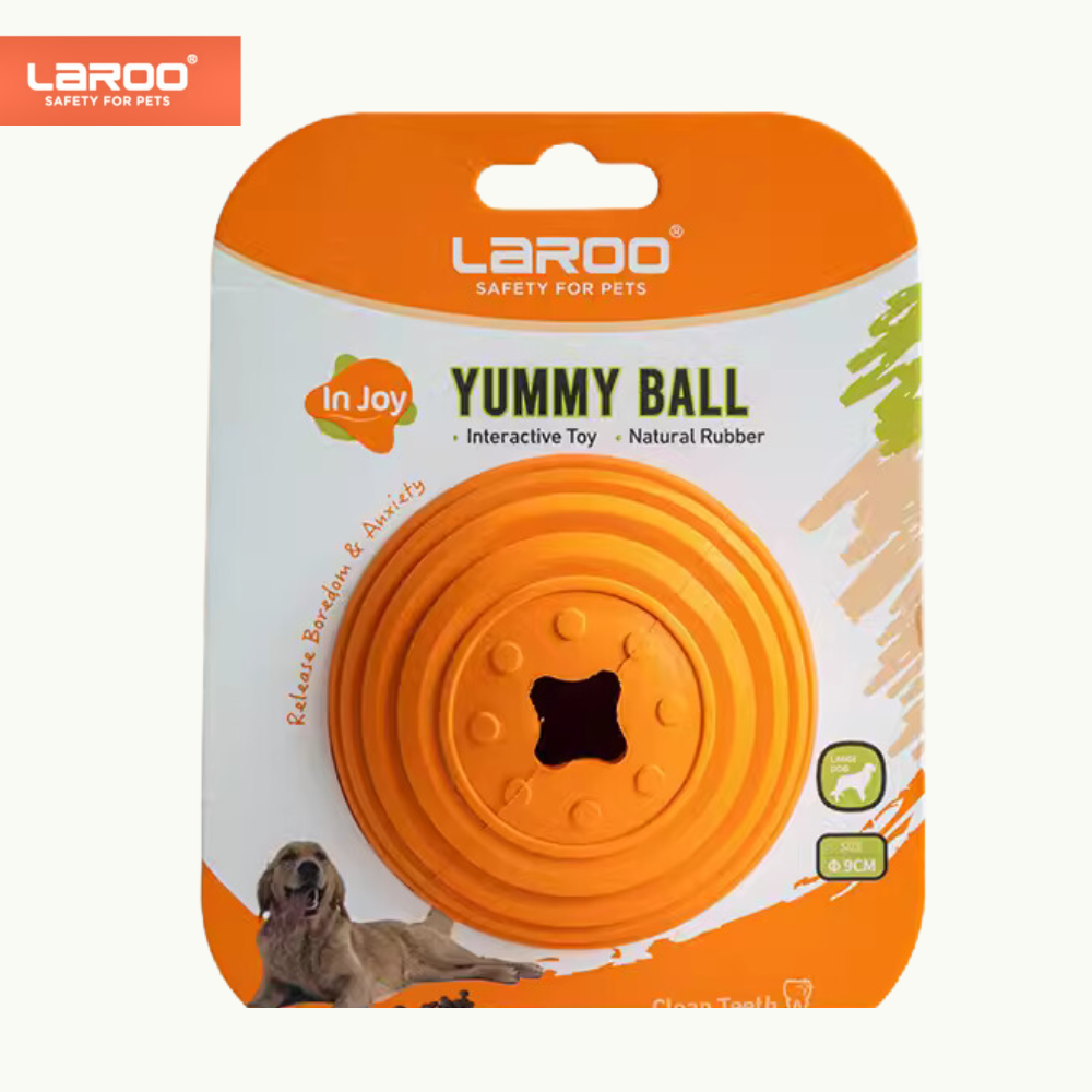 LaRoo - Dog Yummy Feeder Puzzle Toy Ball