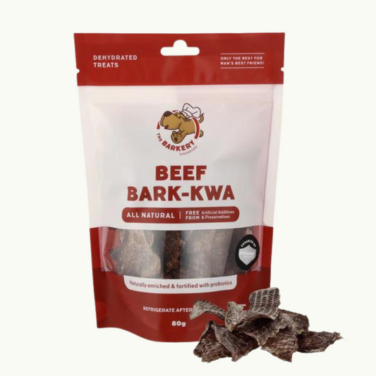 The Barkery - Beef Bark Kwa 80g