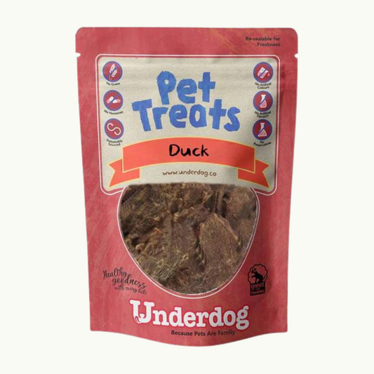 Underdog - Duck Air Dried Dog Treats 80g