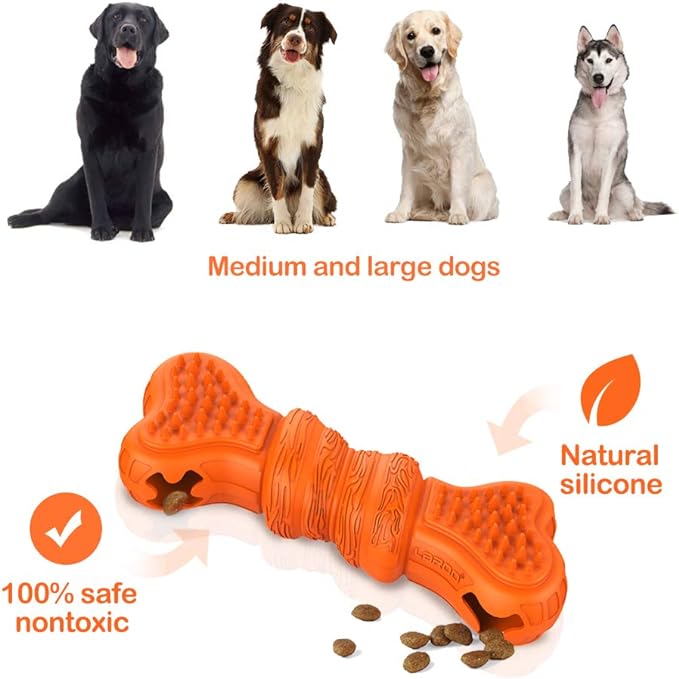 LaRoo - Dog Durable Treat Bone Toy