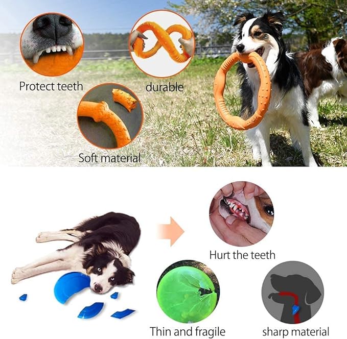 LaRoo - Buoyancy Chew-Resistant Fitness Flying Disc Toy