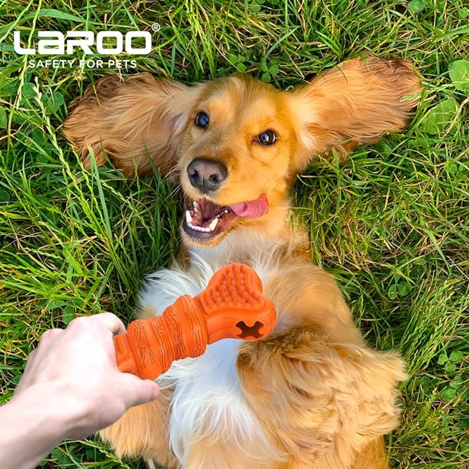 LaRoo - Dog Durable Treat Bone Toy