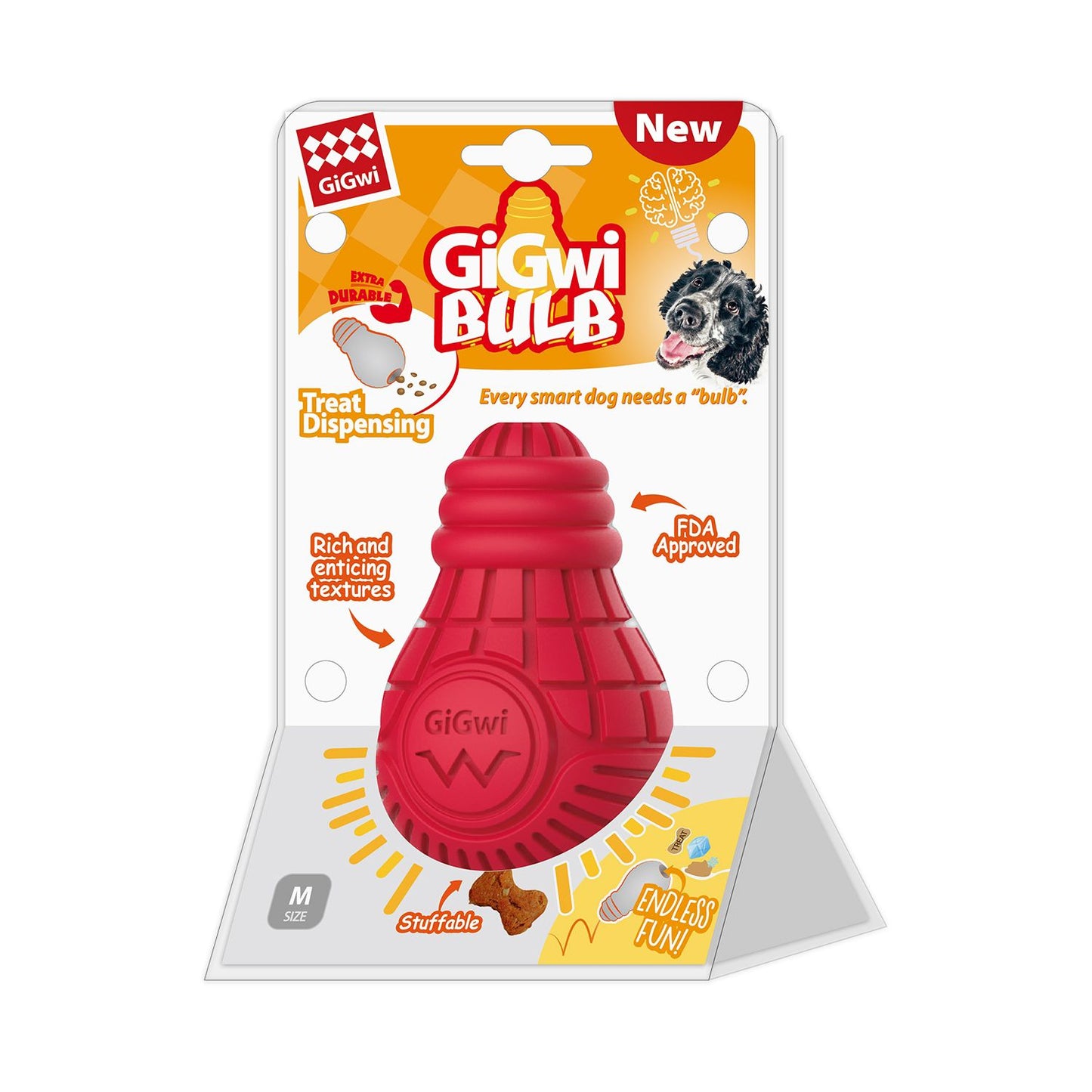 GiGwi Bingo Red Treat Dispenser