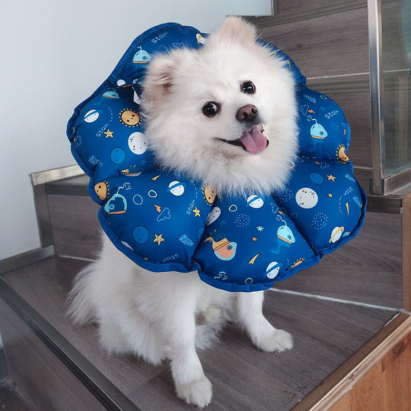 Pet Soft Cone Water-Resistant Fabric (Blue Universe)