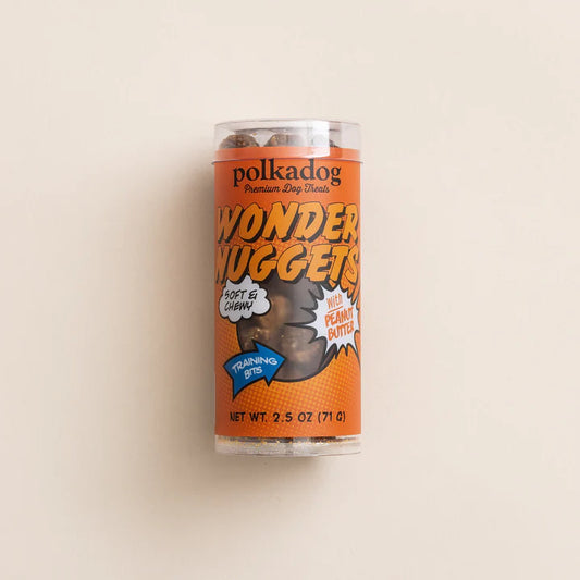 Polkadog Wonder Nuggets Peanut Butter Mini Tube 2.5oz