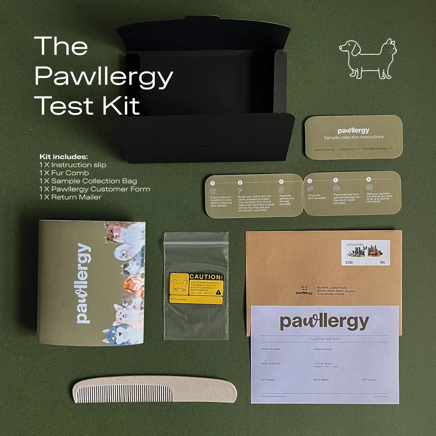 Pawllergy - Test Kit