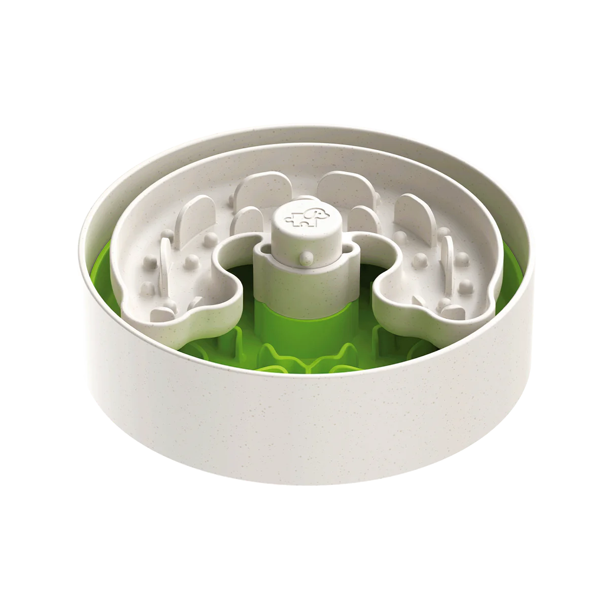 Puzzle Feeder™ Lite / Dog Bowl for Eating Habit Training for S/M Breeds (Green)