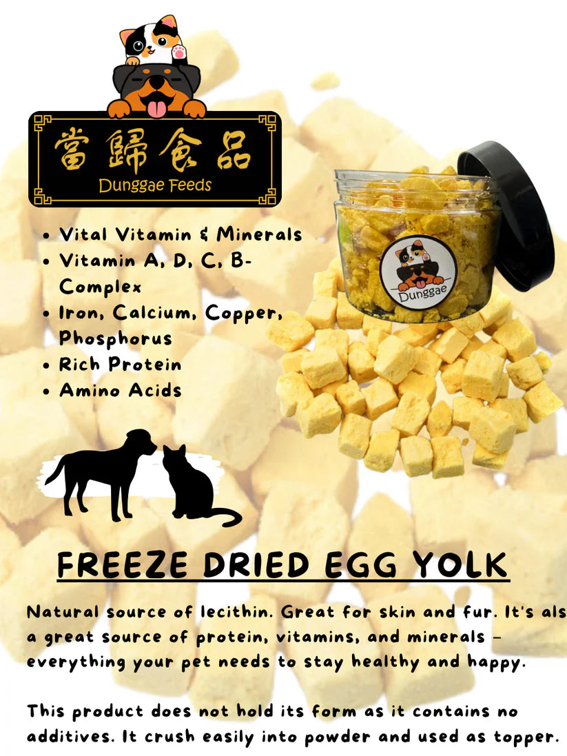 Dunggae's Freeze Dried Egg Yolk