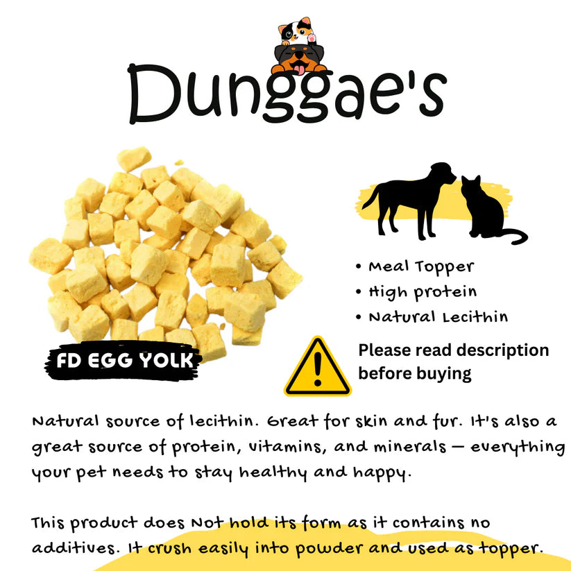 Dunggae's Freeze Dried Egg Yolk