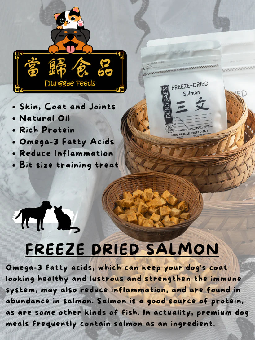 Dunggae's Freeze Dried Salmon