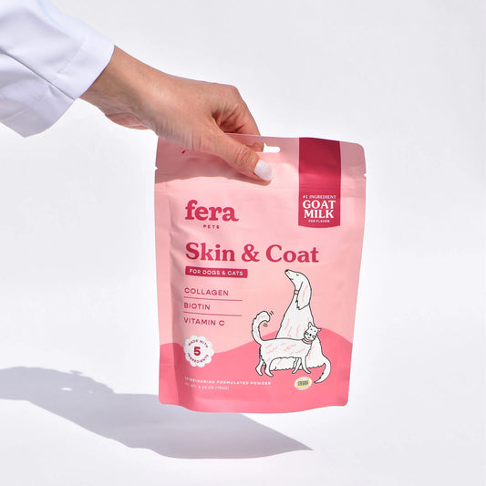 Fera Pets - Skin + Coat Goat Milk Topper for Dogs & Cats