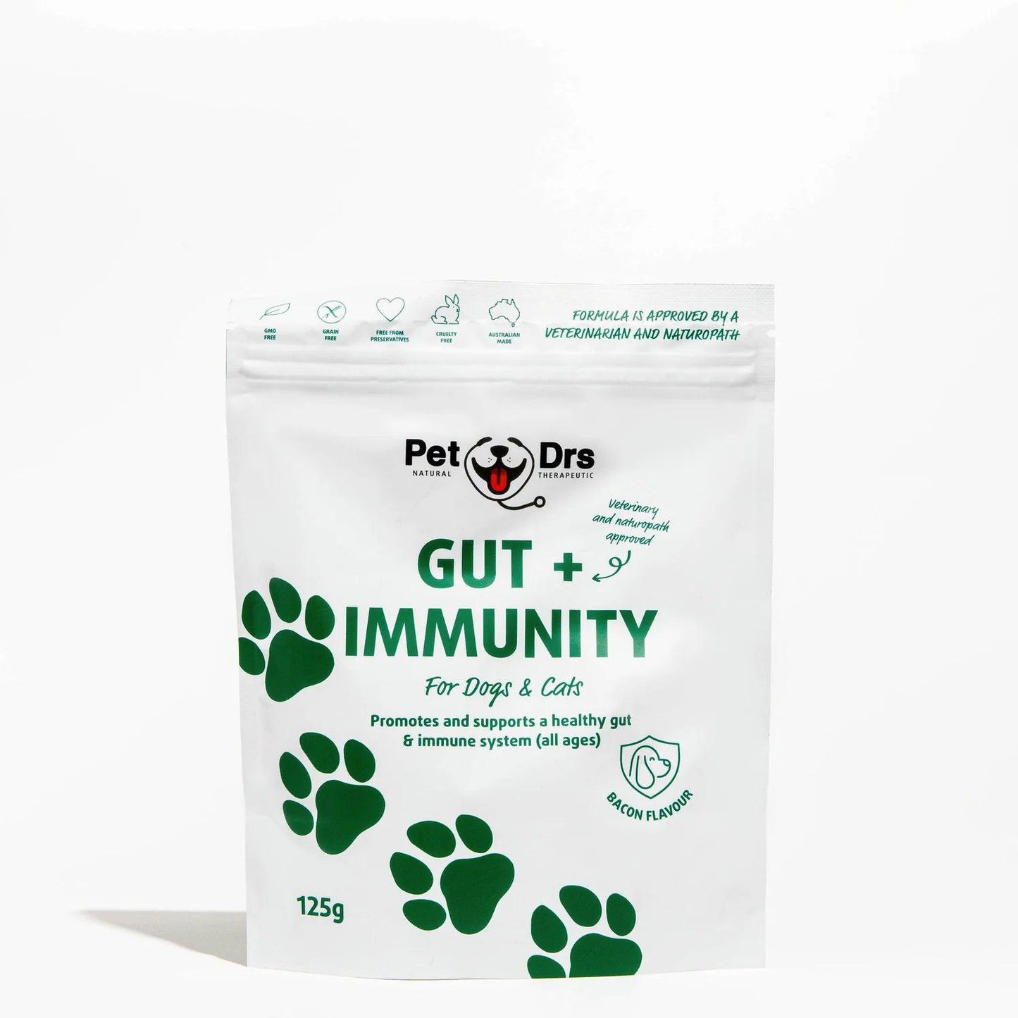 Pet Drs Gut + Immunity Supplements for Dogs & Cats