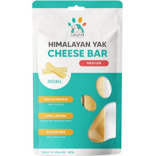 Singapaw Himalayan Yak Cheese Bar Dog Chew Medium